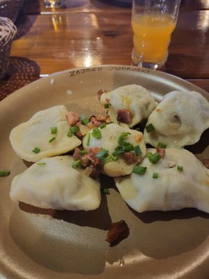 Polish Perogies for lunch