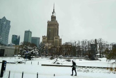 Palace of Culture and Science (1955) was originally known as the Joseph Stalin's Palace of Culture and Science