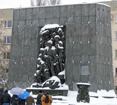 Monument to the Ghetto Heroes (1948), Warsaw