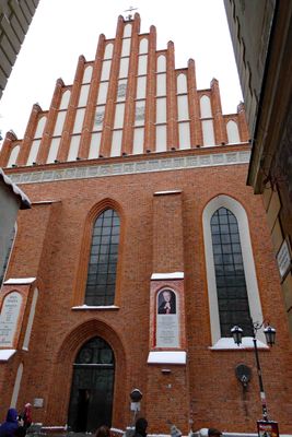 St John's Archcathedral (originally built in 14th Century and restored after WWII)