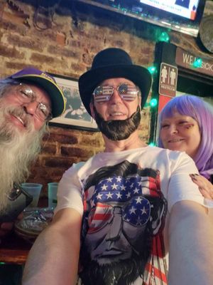 Randy, Bill & Debbie at Boondock on Monday night