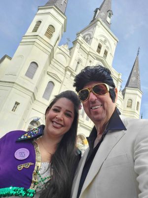 Erica and Bill on Fat Tuesday