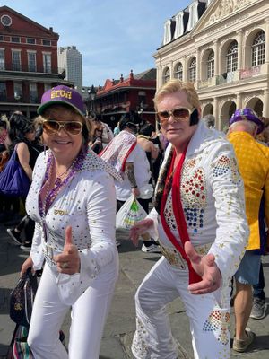 Jan & Jeff on Fat Tuesday