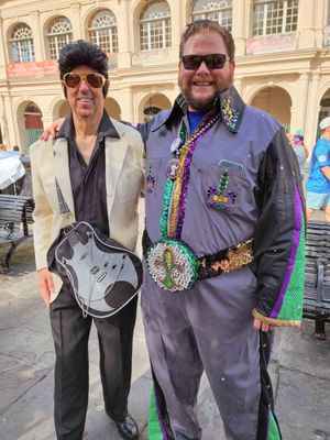 Bill & Keith on Fat Tuesday