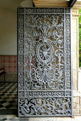 Doors to Sao Bento Monastery in Rio