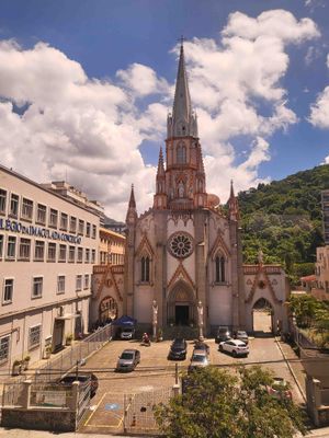 Basilica of the Immaculate Conception (1886) in Rio
