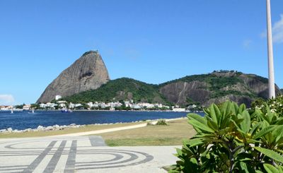 Sugarloaf Mountain viewed from the Churrascaria