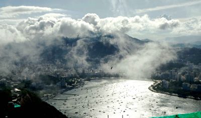 View of Guanabara Bay from Sugarloaf Mountain