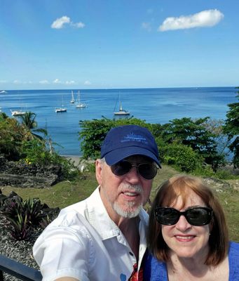 Touring the island of Martinique