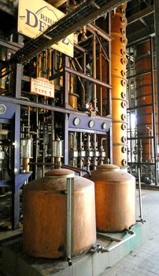 Depaz Rum is distilled from Sugar Cane