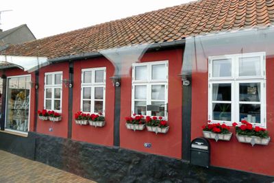 House painted 'Bornholm Red' on Bornholm Island, Denmark