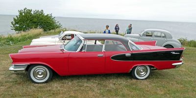 Bill loved this 1957 Chrysler Windsor at Bornholm Island Car Rally