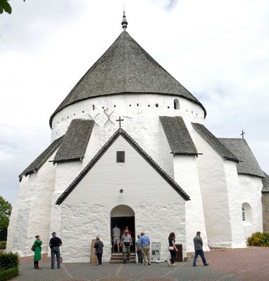 Four round churches on Bornholm Island also served as a shelter and fortress during war