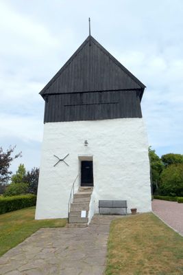 Osterlars Church Belfry has two bells (0ne from 1640 & one from 1684)