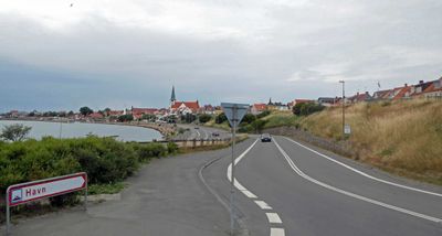 Returning to the harbor of  Bornholm Island, Denmark