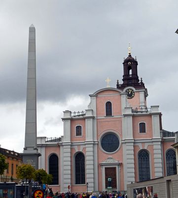 Storkyrkan is the oldest church in Stockholm (1306)