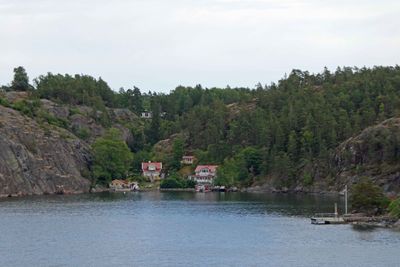 Small cove on one of the islands in the Stockholm Archipelago