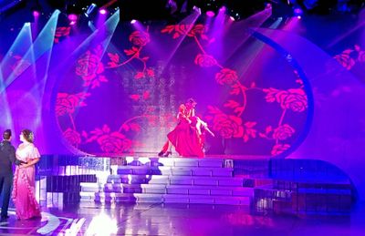 Island Princess production of 'Do You Wanna Dance'