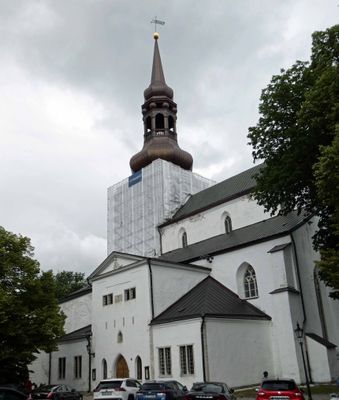 St. Mary's Cathedral (founded in 1219) in Tallinn is the oldest church in Estonia