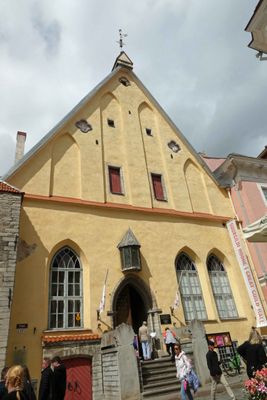 The Great Guild Hall (1410) in Tallinn now houses the Estonian History Museum