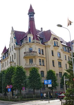 Riga, Latvia is well-known for its Art Nouveau architecture