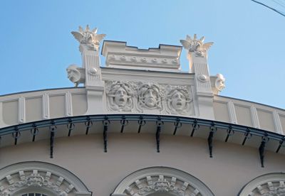Medusa is the leading figure in this Art Nouveau building in Riga, Latvia