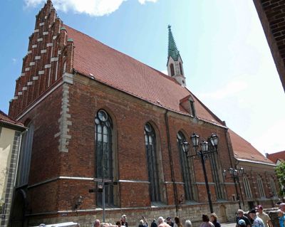 St. John's Church is the oldest house of worship in Riga, Latvia