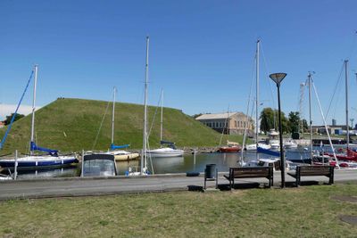 Klaipeda bastions measured about 3.5 metres high and outer moats were dug