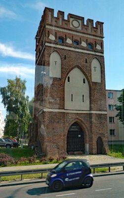 Mariacka Gate (14th Century)  in Malbork, Poland