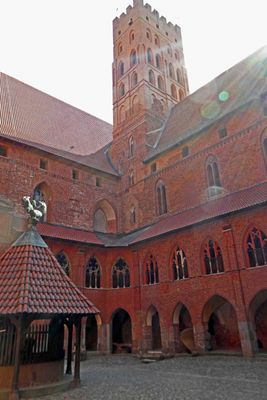 Watch Tower of the High Castle in Malbork Castle