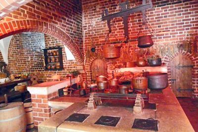 Malbork Castle kitchen