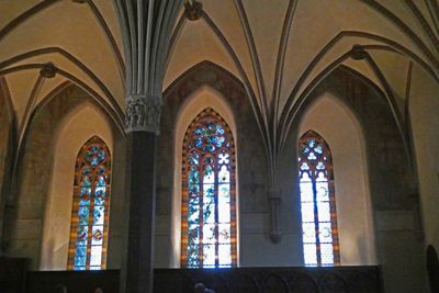 Stained Glass in the Winter Refectory of Malbork Castle