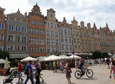 Dutch influence in Gdansk, Poland comes from being part of Hanseatic League