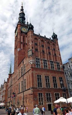 Gdansk, Poland Town Hall (completed in 1488)