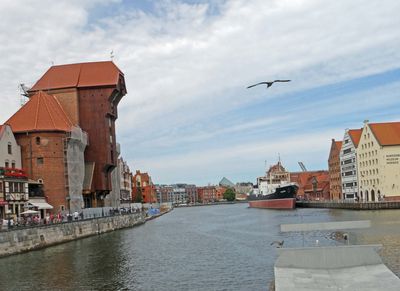 The great waterfront Crane of Gdansk (1483) is a well known symbol of the city
