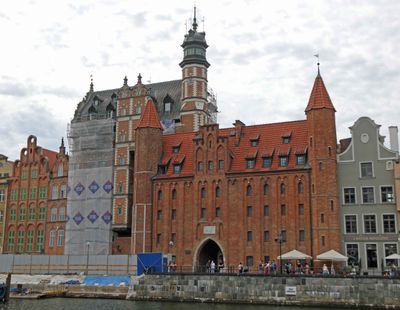 St Mary's Gate in Gdansk, Poland