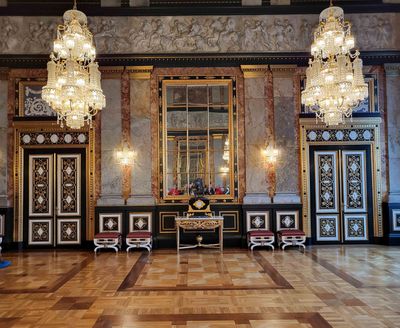 The Alexandar Room in Christiansborg Palace in Copenhagen