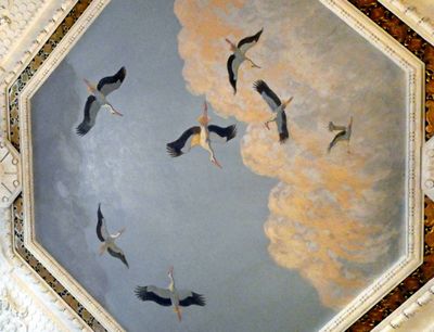 Ceiling Mural in Christiansborg Palace