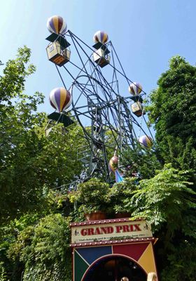 The 'Balloon Swing' (Ballongyngen)Ferris wheel opened during WWII in 1943