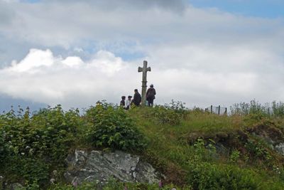 Krosshaugen is one of 60 stone crosses in this region and dates from about the year 1000