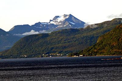 Snow on the Sunnmore Alps (Norway) in July