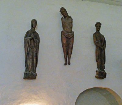 Medieval icons in Giske Church