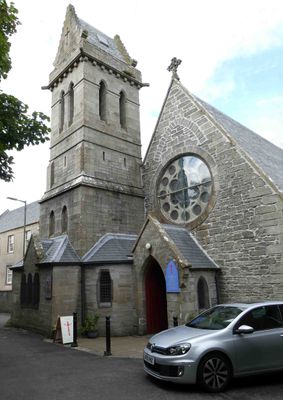 St. Magnus Scottish Episcopal Church (1864) in Lerwick. Magnus
