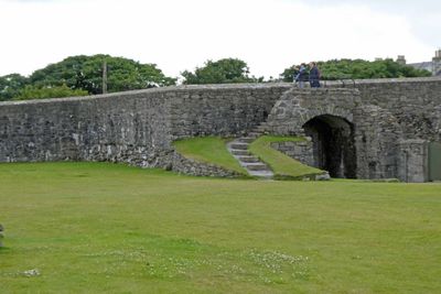 Fort Charlotte is a well-preserved example of an 18th-century coastal battery & associated barracks