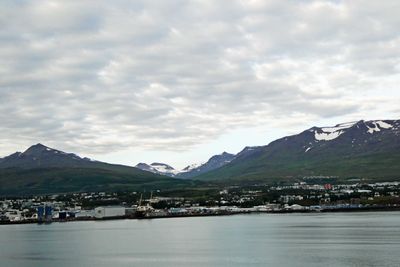 Arriving in Akureyri, Iceland