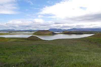 Psuedo crater on Mývatn