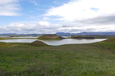 Psuedo crater on Mývatn