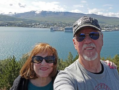 Back in Akureyri, Iceland after an all-day shore tour
