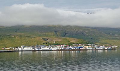 Grundarfjordur, Iceland has been a commercial port since 1786