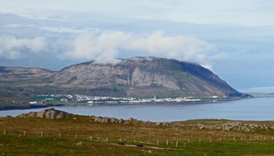 Olafsvik, Iceland is a fishing town located on the west side of the Snaefellsnes peninsula